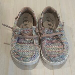 Hey Dude Multicolor Baby Shoes EUC